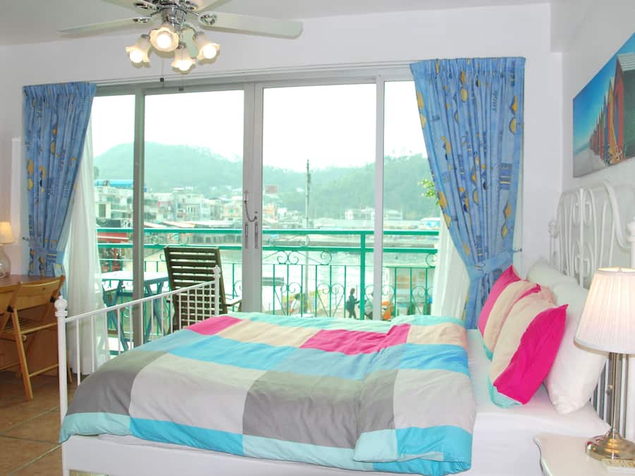 Sea View Balcony Deluxe Double Room | In-room safe, individually decorated, individually furnished