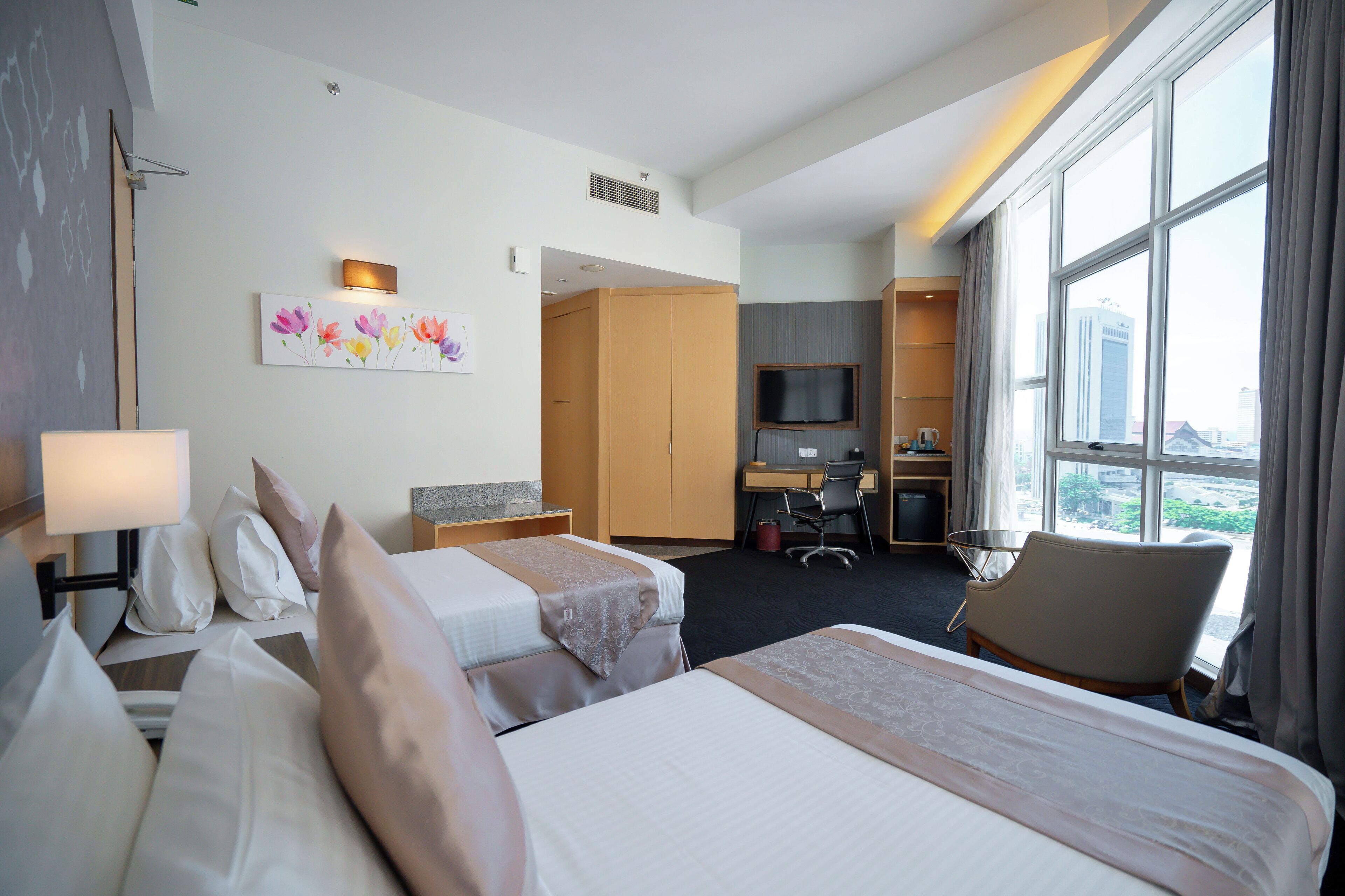 room, 2 single beds (super deluxe) | premium bedding, minibar, in-room safe, individually furnished