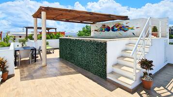 Terrasse sur le toit