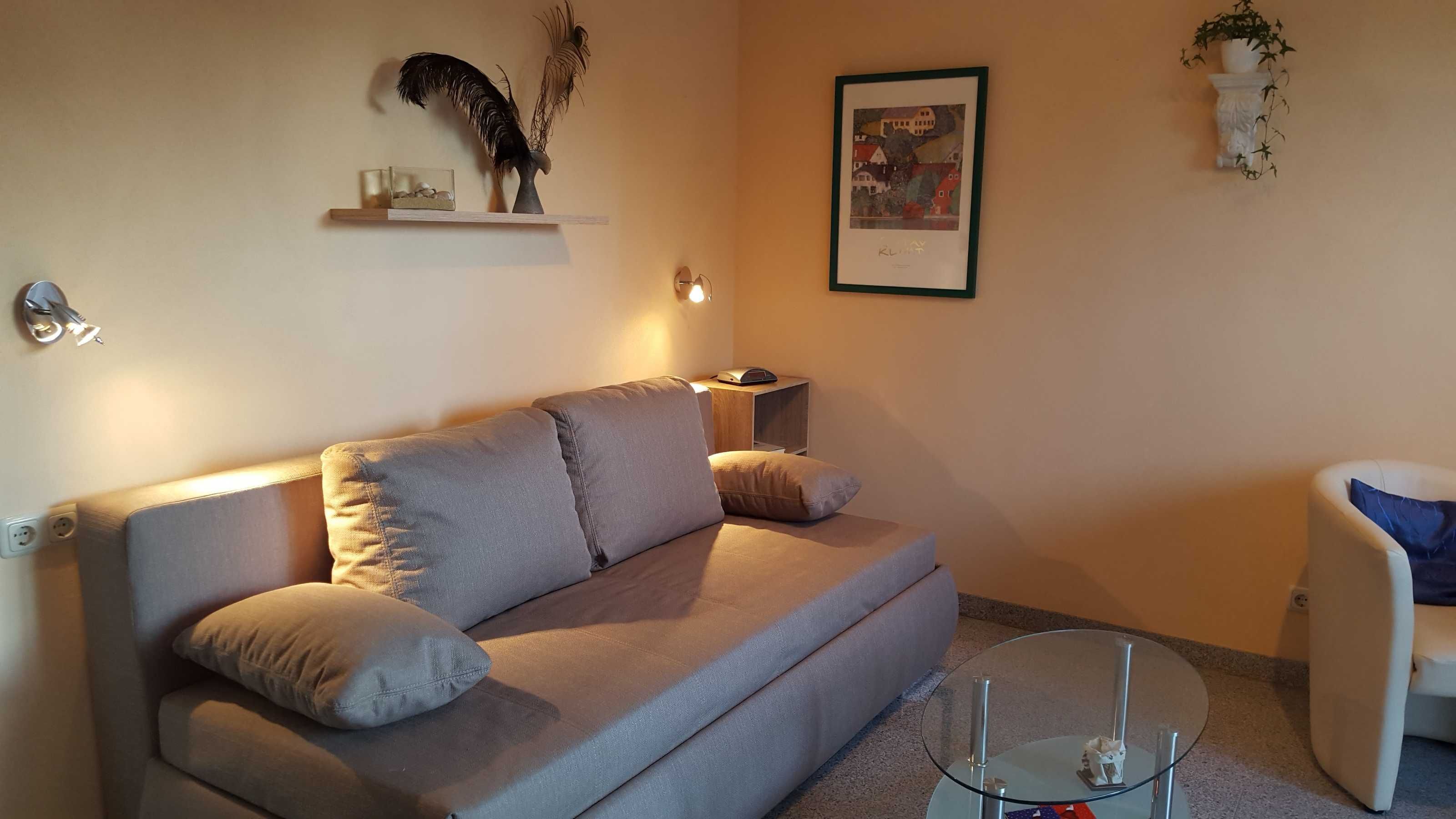 Een flatscreentelevisie