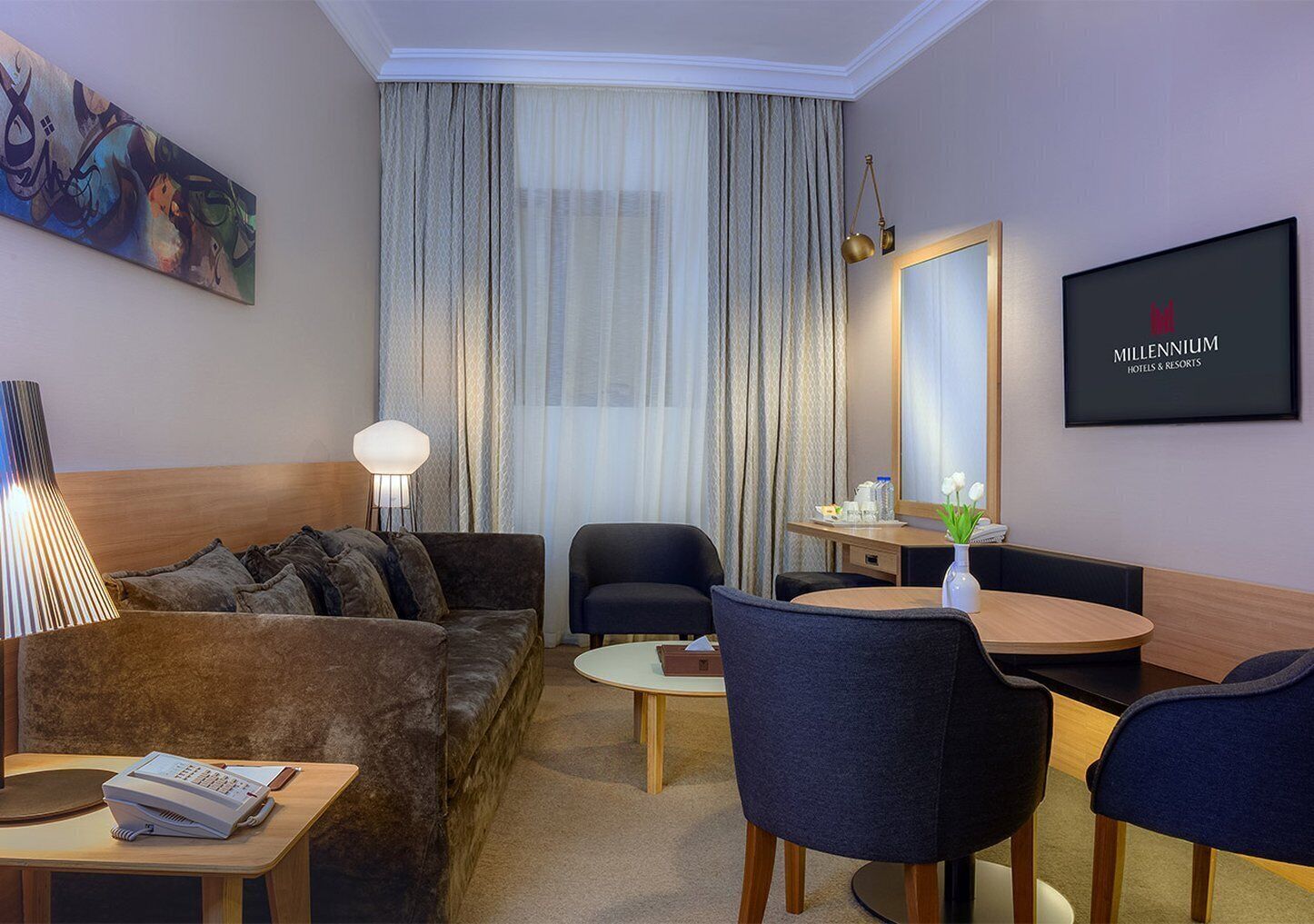 junior suite, 1 king bed | 1 bedroom, premium bedding, in-room safe, individually decorated