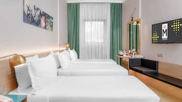 1 bedroom, premium bedding, in-room safe, individually decorated