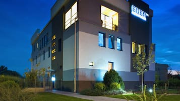 Front of property - evening/night