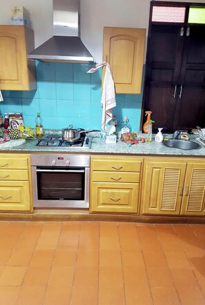 Fridge, microwave, oven, freezer