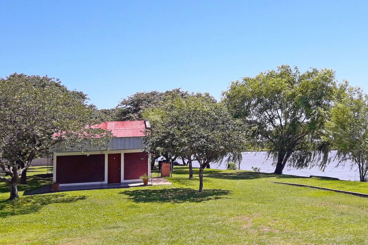 家庭小屋, 多張床, 無障礙, 河景 (#5) | 露台/庭院