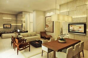 Interior - Mandarin - Carnival Rental - Two Bedrooms - Full Furnished (Caminho das Árvores)