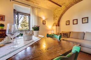 Appartement Classique, 1 chambre, non-fumeurs, vue colline (Gaggiolo) | Salle de séjour