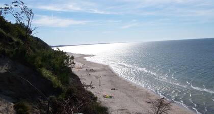 3 room apartment 450m to the beach, on the edge of the nature park (sand dunes)