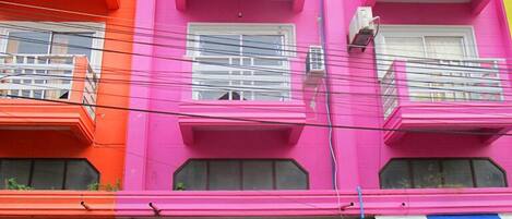 Façade de lâhĂ©bergement