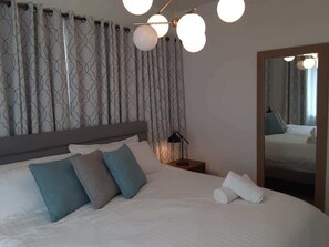 4 bedrooms, iron/ironing board, travel crib, WiFi