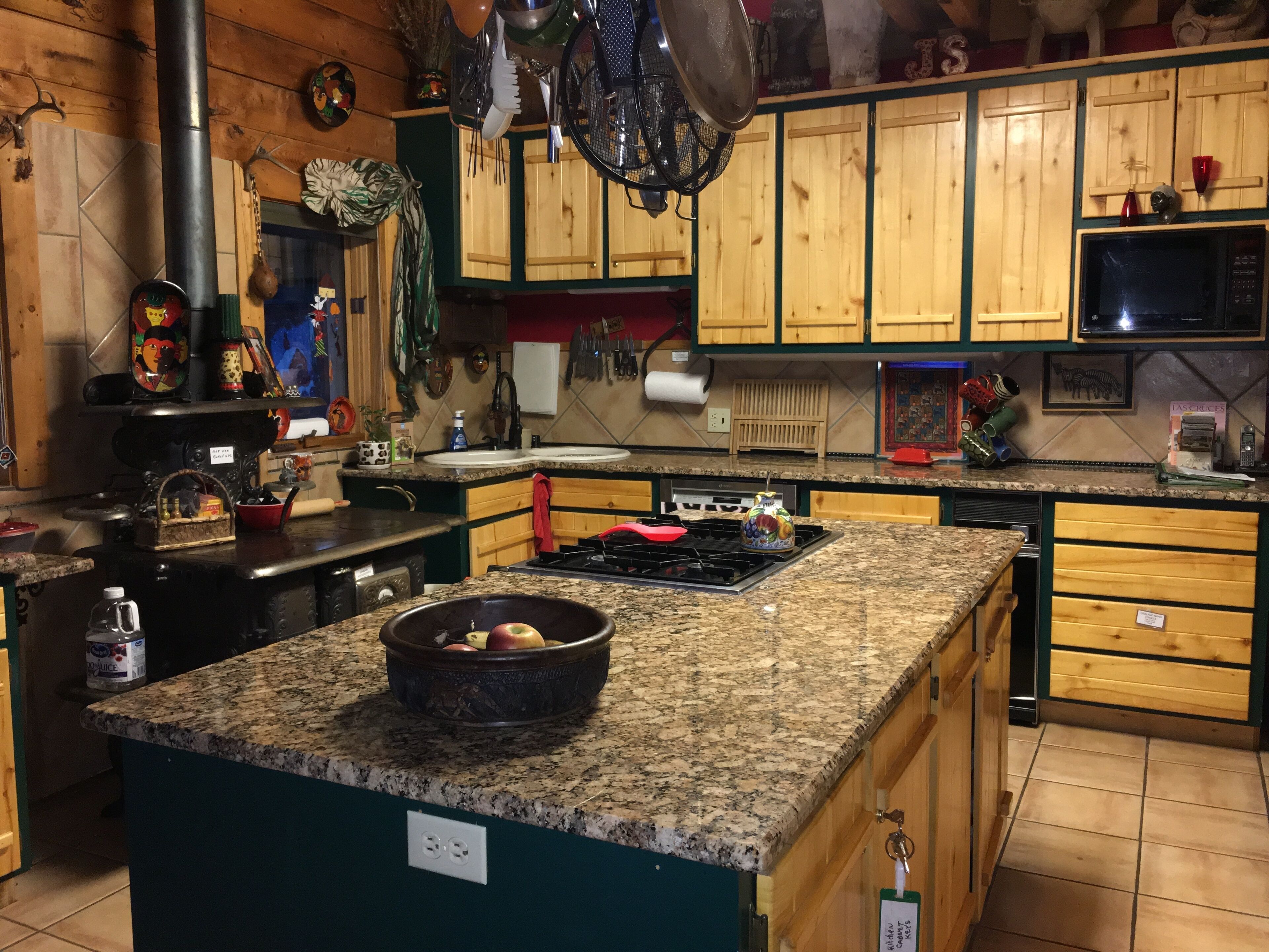 Livin Hi SAFARI LODGE. Log home full of animal mounts from around the world. 