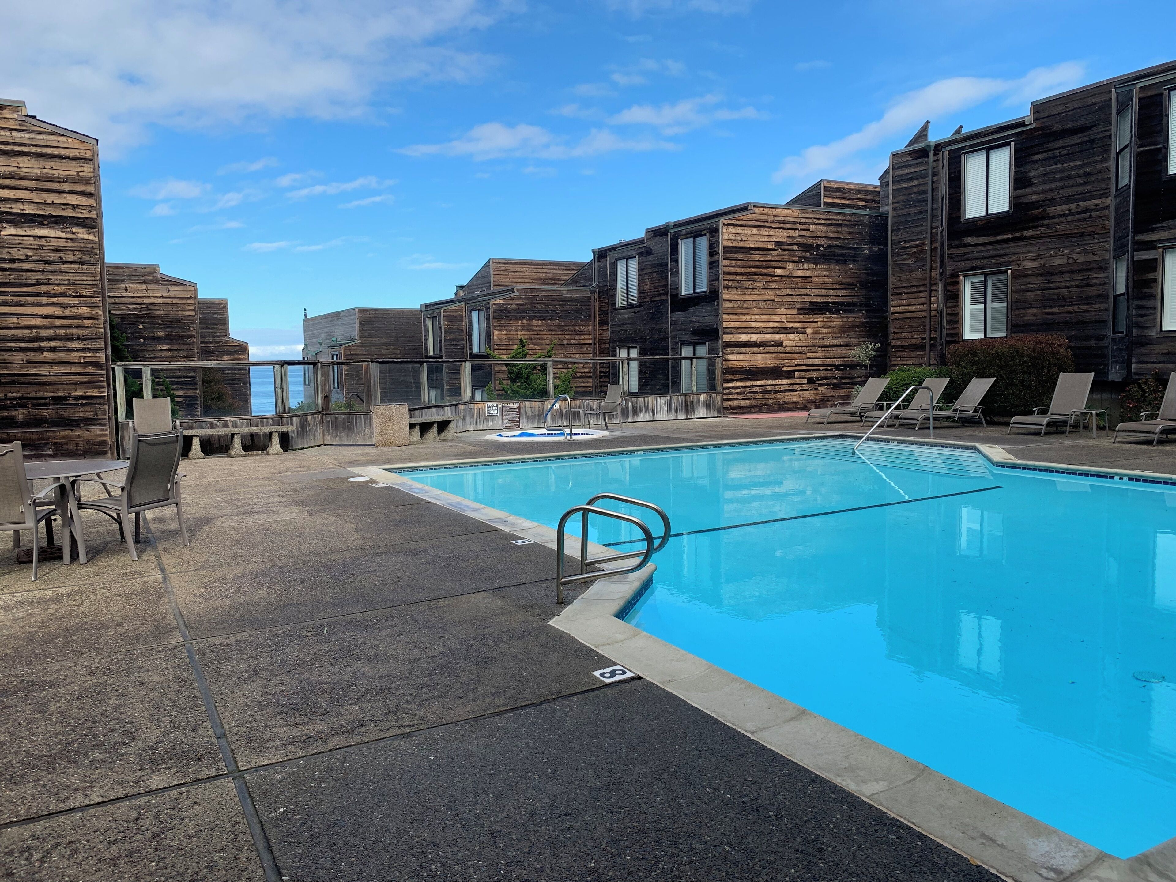 Una piscina climatizada