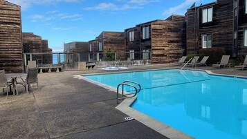 Una piscina climatizada