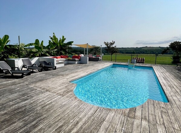Pool - Charming property in Madiran (Saint-Lanne)
