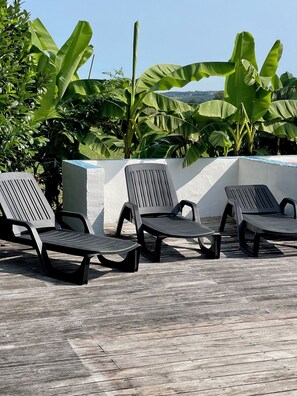 Terrace/patio - Charming property in Madiran (Saint-Lanne)