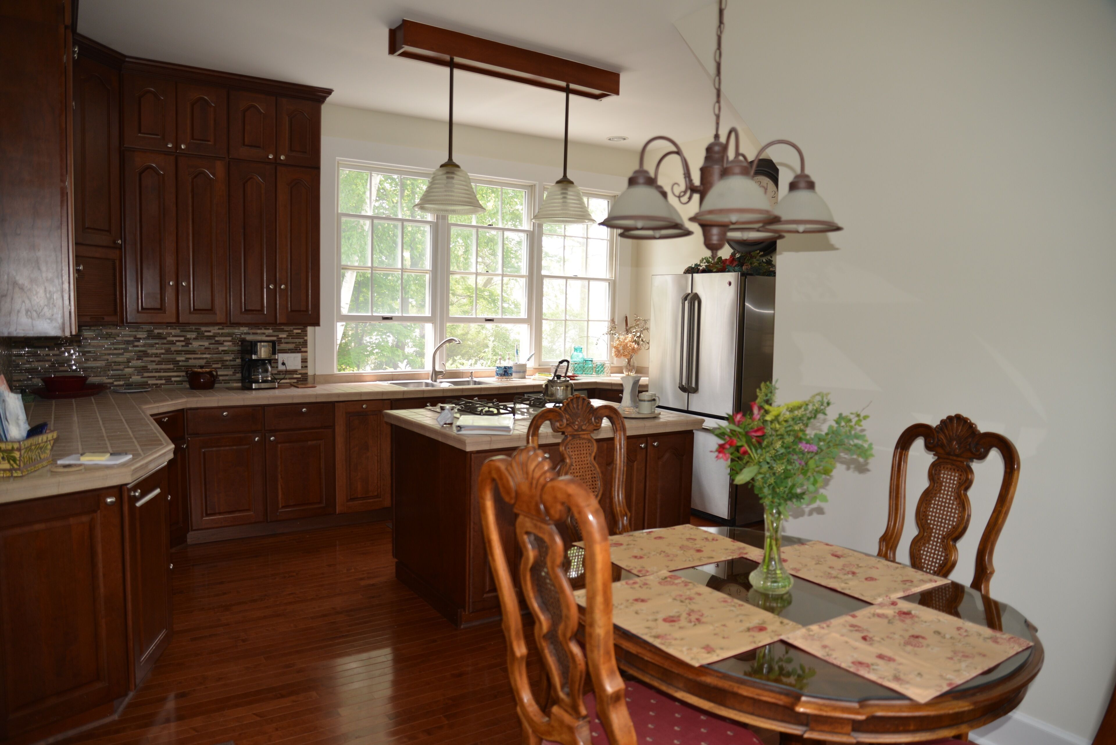 Grand Traverse Sandy Beach Just a Few Steps Away!