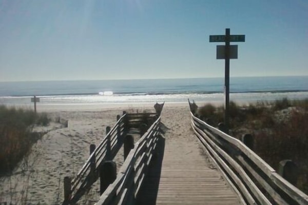 Walkway to the beach only 200 yards away.
