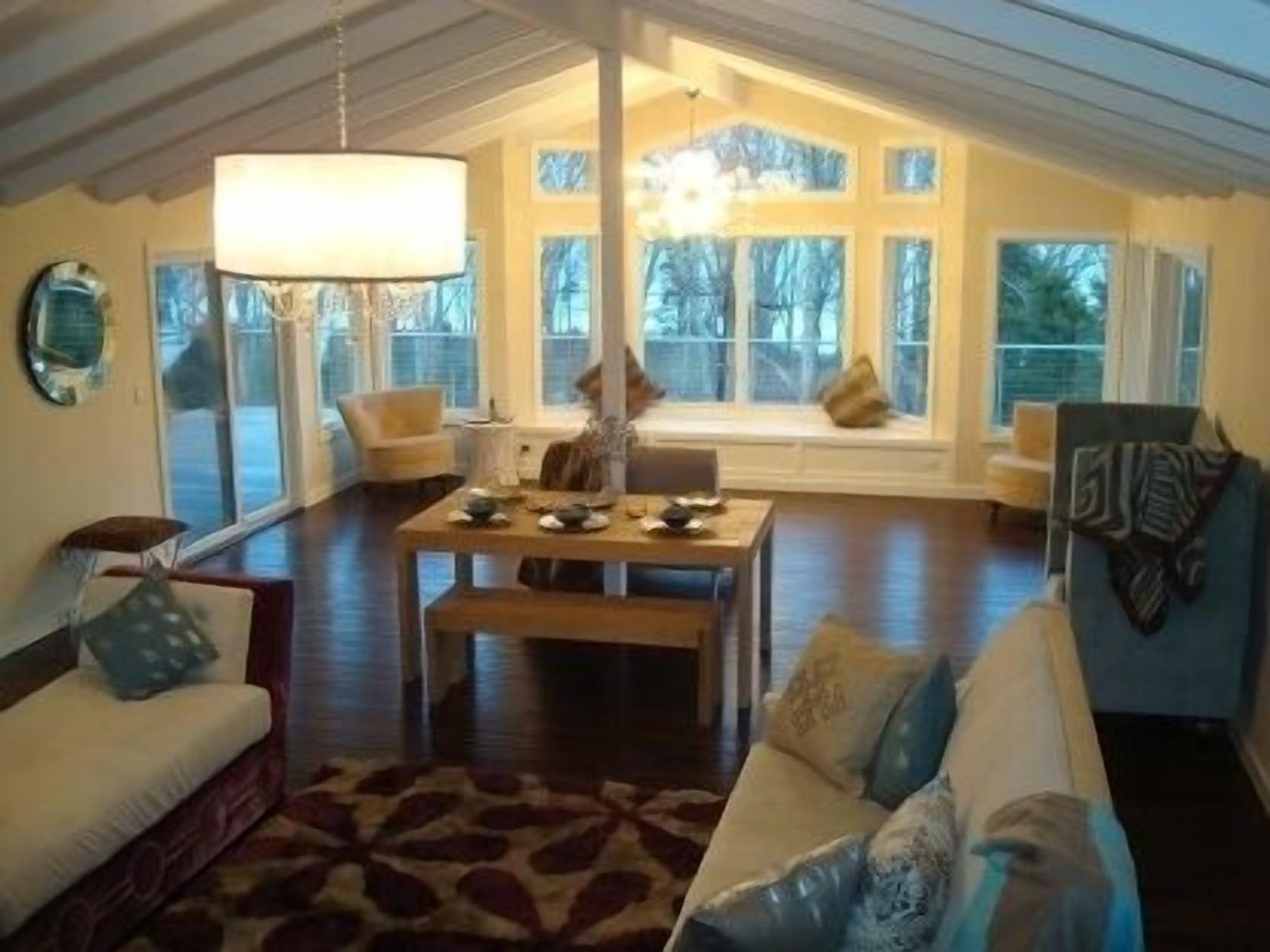 Designer own Chic Hampton Retreat has stunning water views!