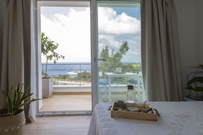 华丽双人房, 1 张大床, 海景 | 高档床上用品、迷你吧、特色装修、特色家居