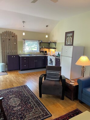 Interior - Peaceful, pretty, central location. Come visit! (Mt. Desert)