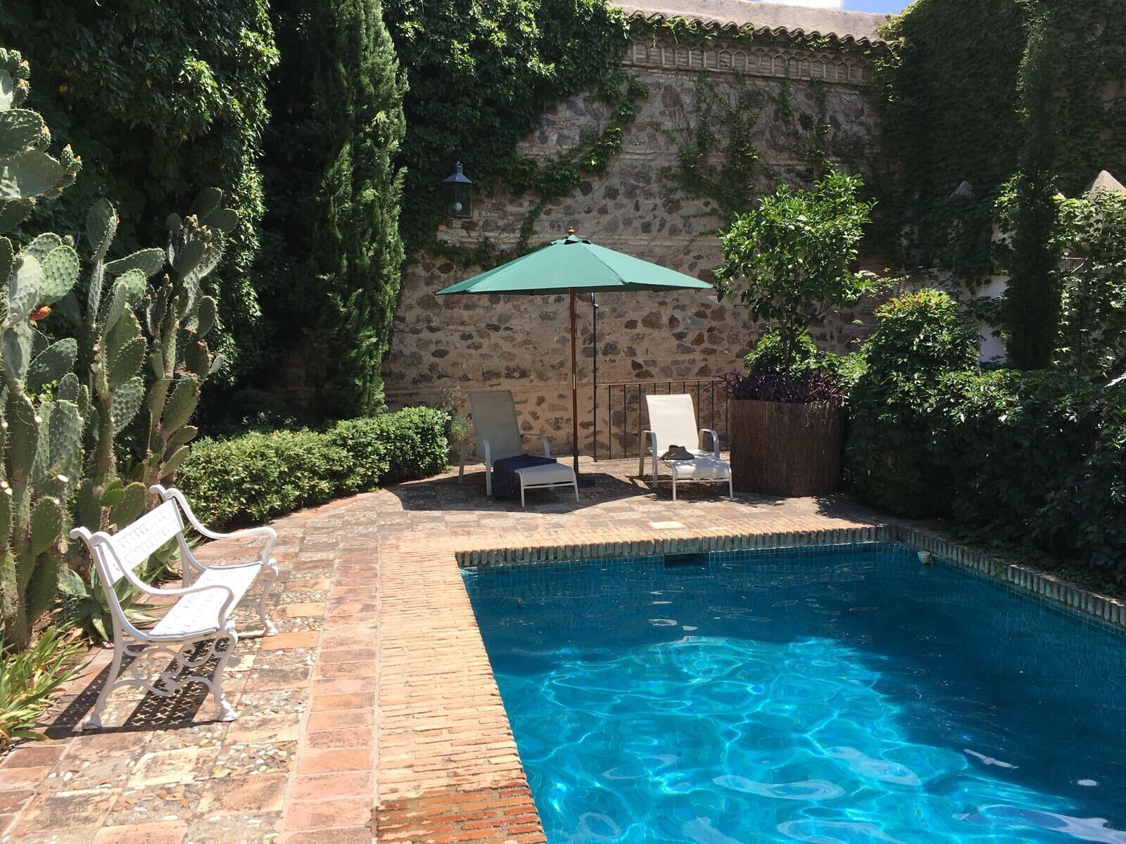 FAB PALACE WITH IMPRESSIVE VIEWS, GARDEN, POOL BEHIND TOLEDO CATHEDRAL