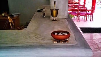 Interior entrance