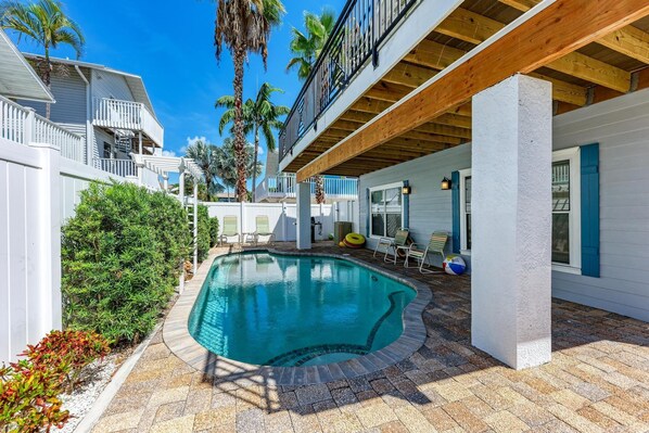 Außenpool, beheizter Pool