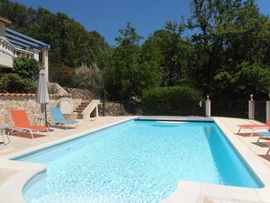 Beheizter Pool