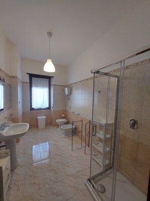Secadora de cabello y papel de baño 