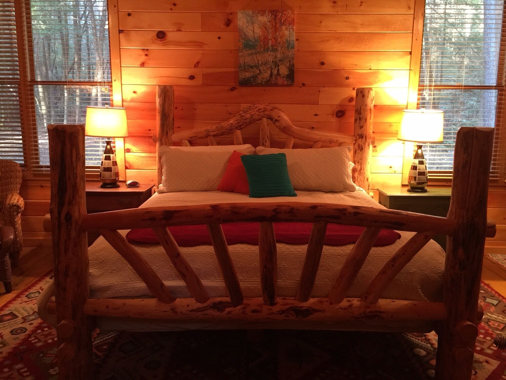 Rushing Creek, Private Haven, BigGreenEgg, FirePit, WiFi, Screened Porch, 5acres