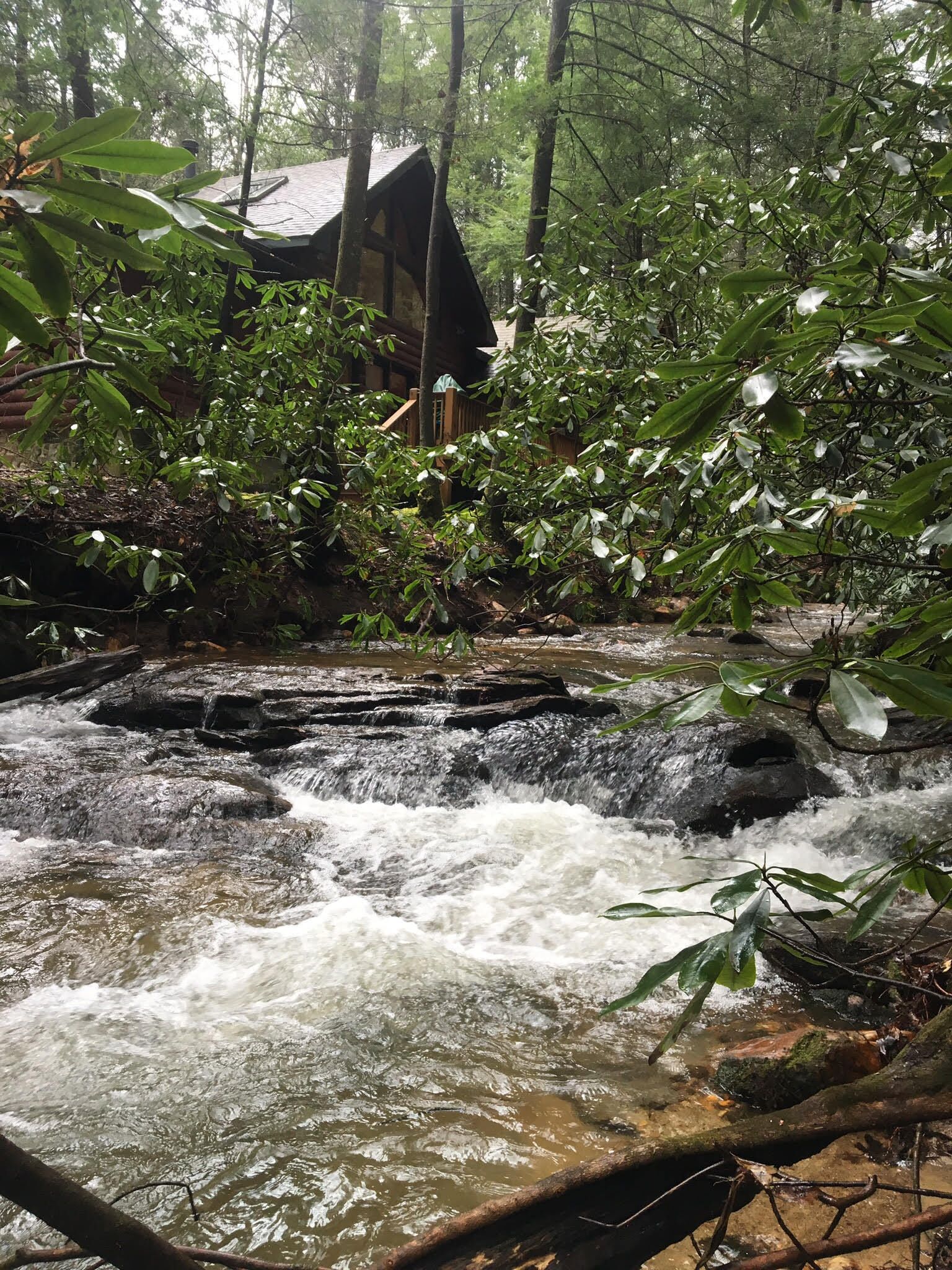 Rushing Creek, Private Haven, BigGreenEgg, FirePit, WiFi, Screened Porch, 5acres