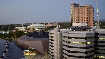 Executive Apartment, 2 Queen Beds, Non Smoking | Balcony view