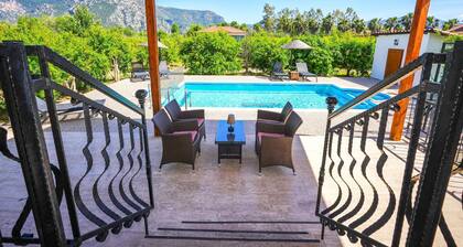 Pomegranate Garden Villas. Three villas, 12 - 21 guests. Two swimming pools.