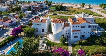 Villa Mylos studios, ARMONIA - avec vue imprenable sur la mer Ă Ialysos