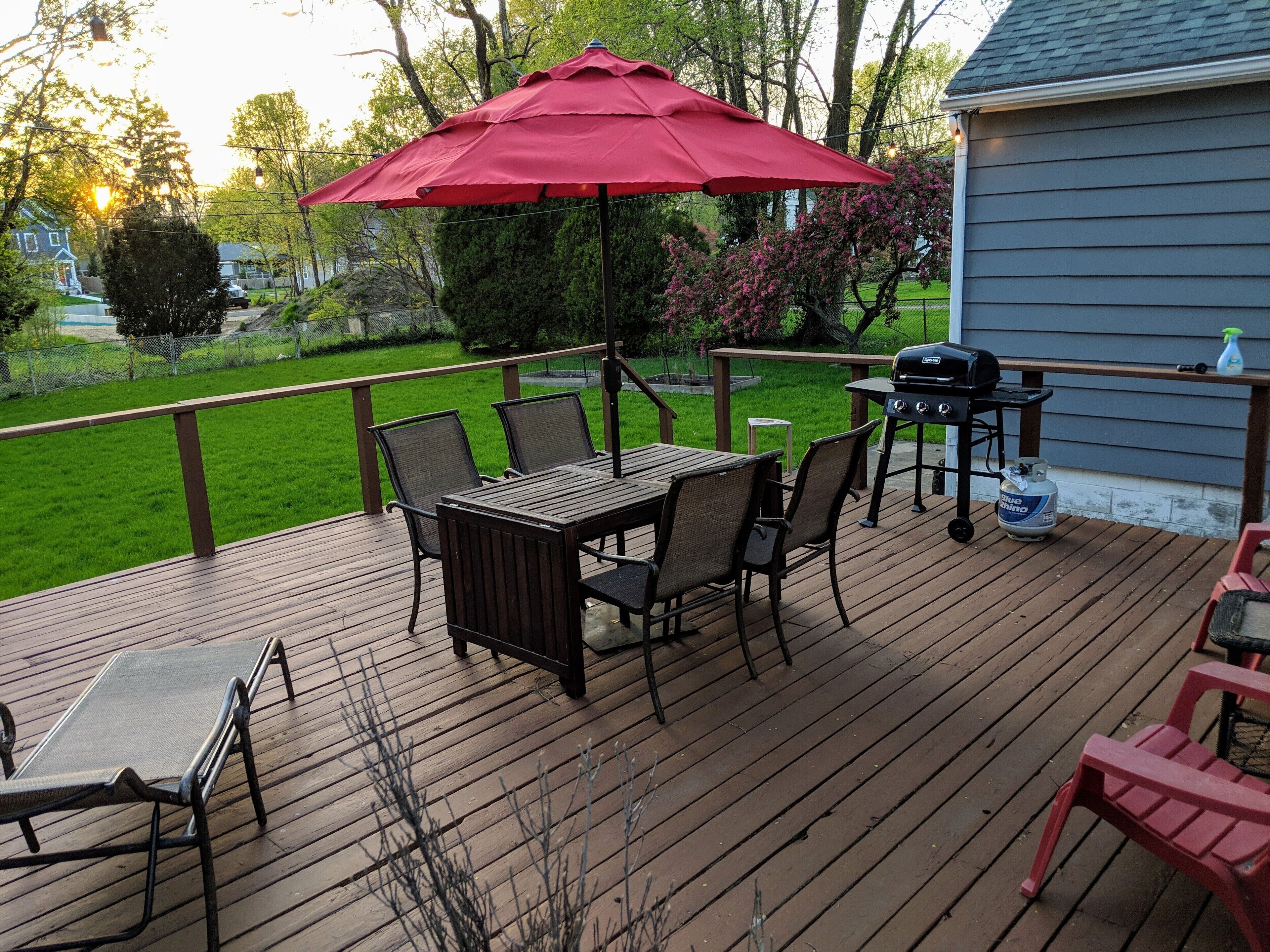 Opções para refeição ao ar livre