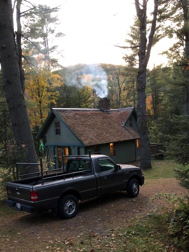 Cabin On a Mountain Trout Stream 