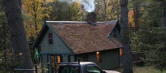 Cabin On a Mountain Trout Stream 