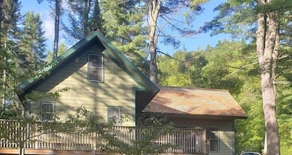 Cabin On a Mountain Trout Stream 