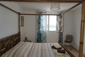 2 bedrooms, iron/ironing board, travel crib, free WiFi