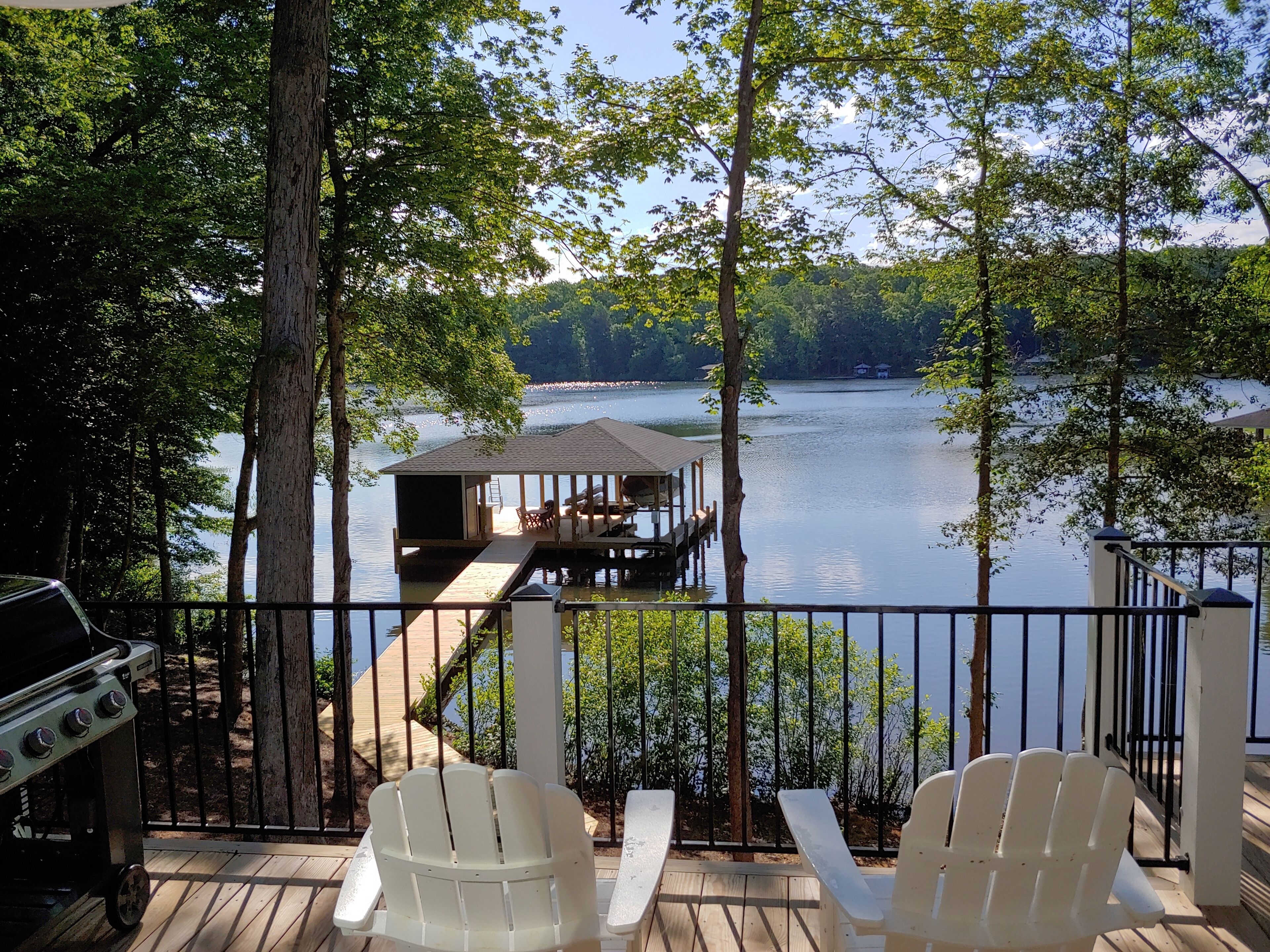 "Toes in the Water" at Lake Gaston - Custom Home on Large Cove