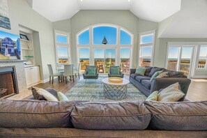 Smart TV, table tennis - Premier Oceanfront Dog Friendly w/ Pool, Hot Tub, Elevator, Theater, Game Room (Salvo)
