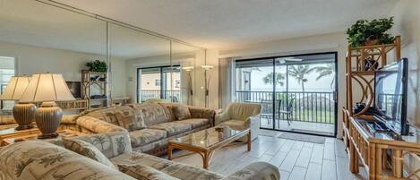 TV, DVD player, books