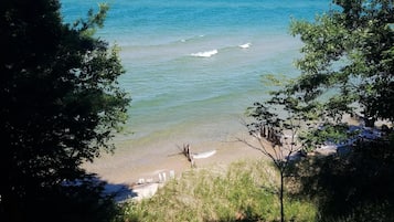 Accommodatie ligt op het strand