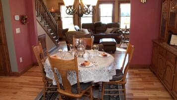 Free daily full breakfast