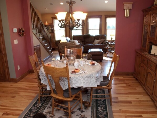 Free daily full breakfast 