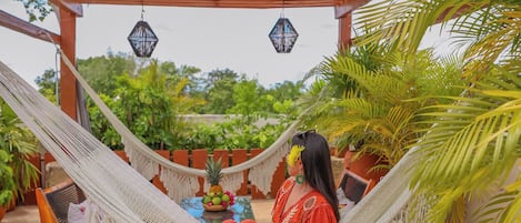 Rooftop terrace