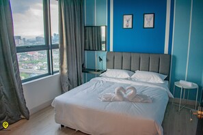 Suite, 1 Bedroom | Desk, blackout drapes, iron/ironing board, free WiFi - Arte Plus by Easy Suites (Ampang)