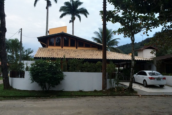 Vista da casa - todo condomínio com muito verde, mar e sossego