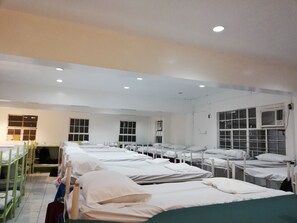 1-Bed in Shared Dormitory, Men only (60 Bunk Beds) | Bed sheets - Dormitels.ph Ermita (Manila)