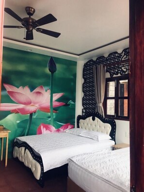 Comfort Triple Room | Minibar, desk, free WiFi, bed sheets - Bao Gia Trang Vien - The Green Resort (Can Tho)